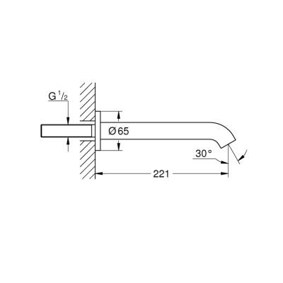 Grohe Essence Çıkış Ucu Bakır 13449DA1 - 3