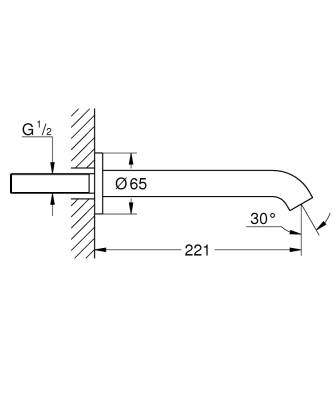 Grohe Essence Çıkış Ucu Sert Grafit 13449A01 - 3