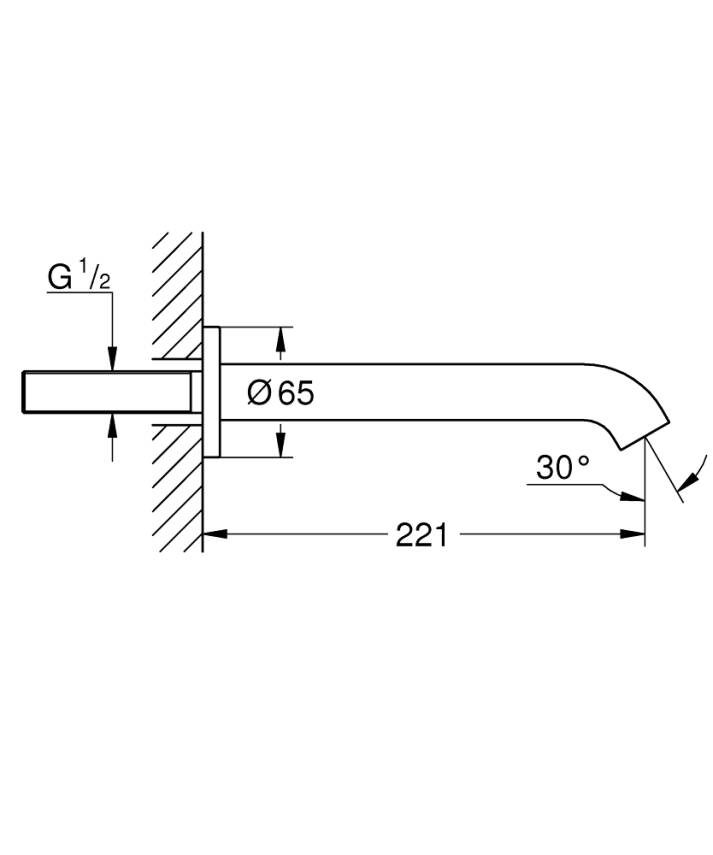 Grohe Essence Çıkış Ucu Sert Grafit 13449A01 - 3