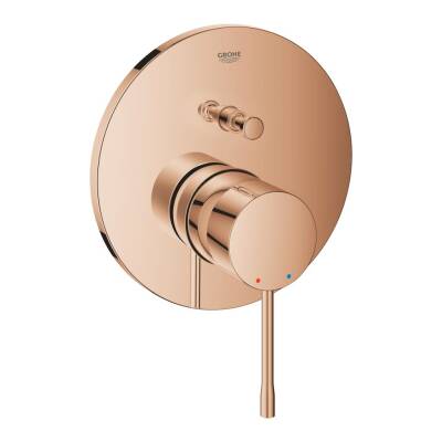 Grohe Essence New Ankastre Banyo/Duş Bataryası (Sıva Üstü Grubu) Bakır 24167DA1 - 1