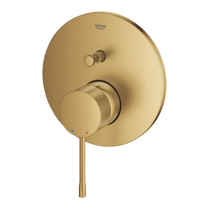 Grohe Essence New Ankastre Banyo/Duş Bataryası (Sıva Üstü Grubu) Fırçalı Altın 24167GN1 - 3