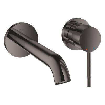 Grohe Essence New Duvardan Ankastre Lavabo Bataryası (Sıva Üstü Grubu) Sert Grafit 29192A01 - 1