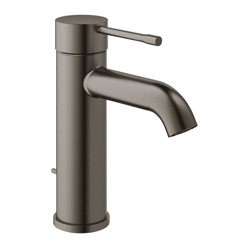 Grohe Essence New Lavabo Bataryası Sifon Kumandalı Fırçalı Sert Grafit 23589AL1 - 1