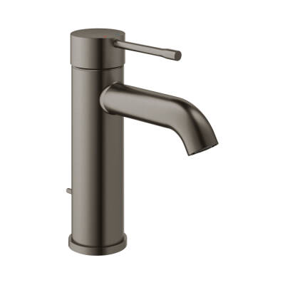 Grohe Essence New Lavabo Bataryası Sifon Kumandalı Fırçalı Sert Grafit 24171AL1 - 1
