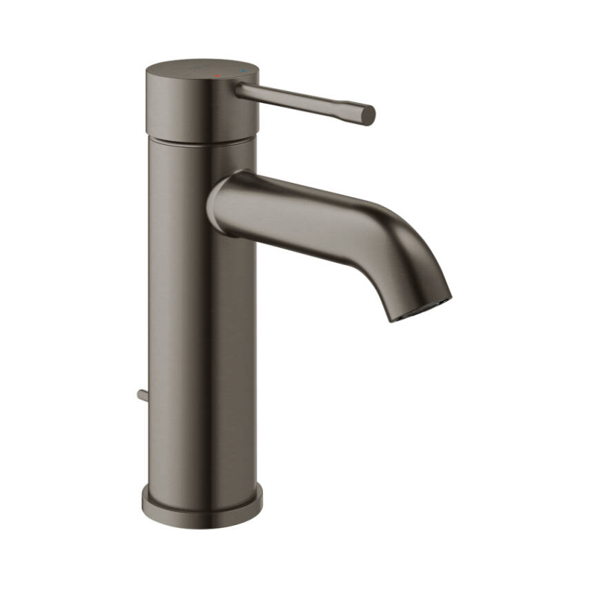 Grohe Essence New Lavabo Bataryası Sifon Kumandalı Fırçalı Sert Grafit 24171AL1 - 1