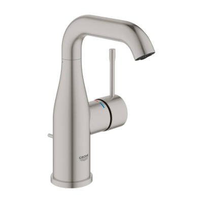 Grohe Essence New Lavabo Bataryası Sifon Kumandalı Paslanmaz Çelik 24173DC1 - 1