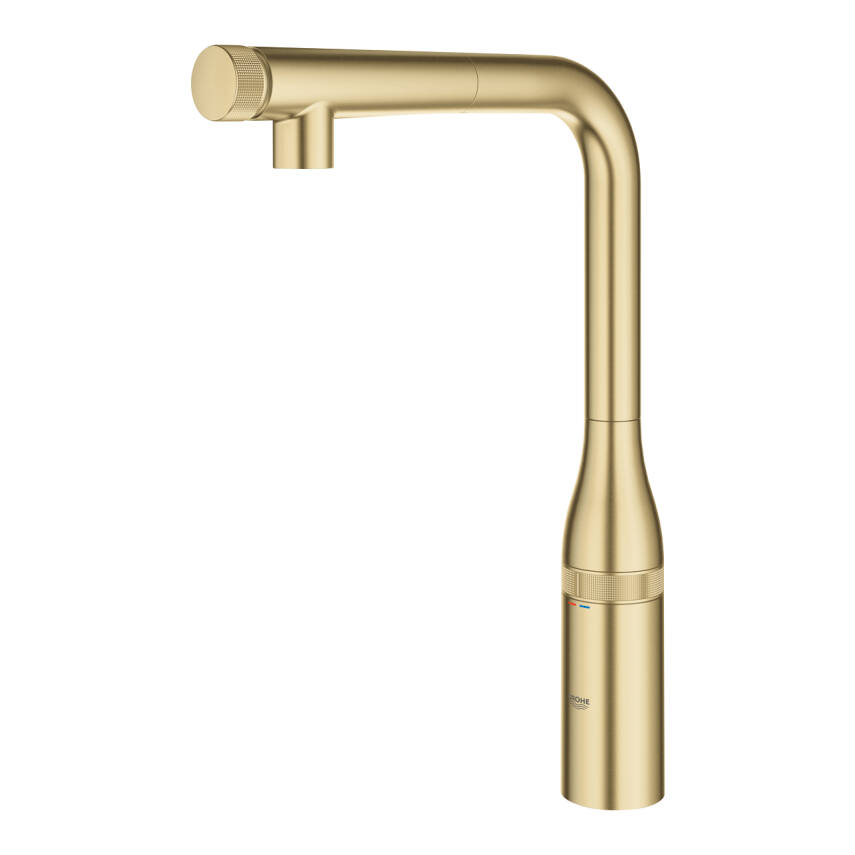 Grohe Essence SmartControl Spiralli Eviye Bataryası Fırçalı Altın 31615GN0 - 3