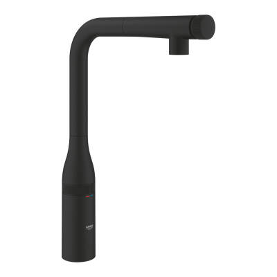 Grohe Essence SmartControl Spiralli Eviye Bataryası, Mat Siyah 31928KF0 - 1