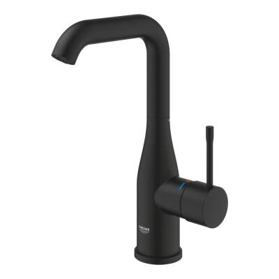 Grohe Essence Yüksek Lavabo Bataryası (L-Boy) Mat Siyah 24177KF1 - 2