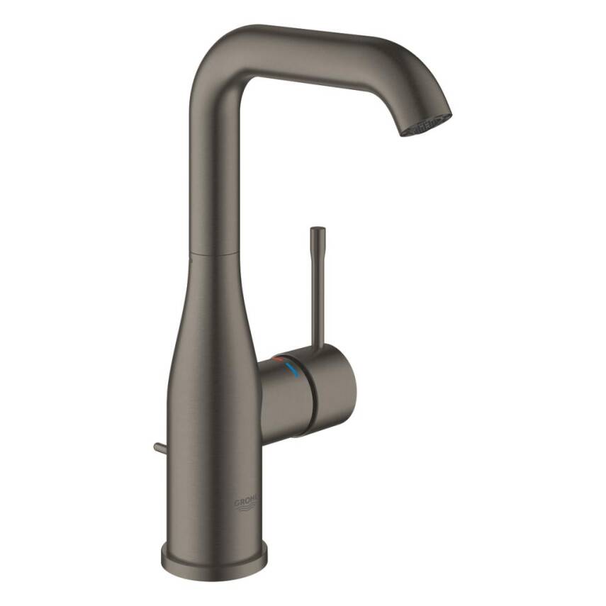 Grohe Essence Yüksek Lavabo Bataryası, Sifon Kumandalı, Fırçalı Sert Grafit 24174AL1 - 1