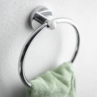 Grohe Essentials Halka Yuvarlak Havluluk Krom 40365001 - 2
