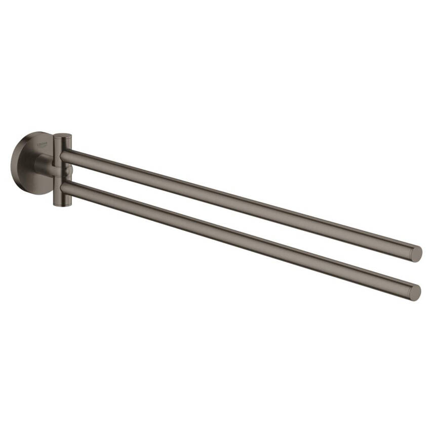 Grohe Essentials İkili Havluluk, Fırçalı Sert Grafit 40371AL1 - 1