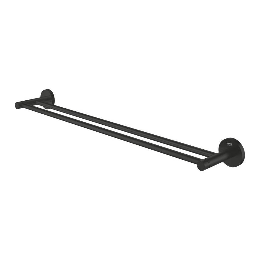 Grohe Essentials İkili Havluluk, Mat Siyah 1024732430 - 2