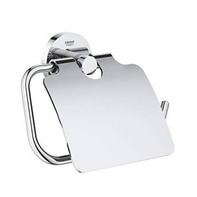 Grohe Essentials Kapaklı Tuvalet Kağıtlığı Krom 40367001 - 1