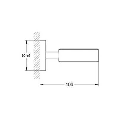 Grohe Essentials Sabunluk ve Diş Fırçası Tutacağı Krom 40369001 - 2