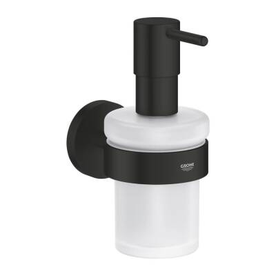 Grohe Essentials Sıvı Sabunluk, Mat Siyah 1022572430 - 1