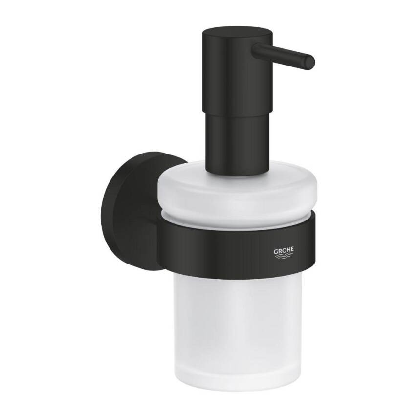 Grohe Essentials Sıvı Sabunluk, Mat Siyah 1022572430 - 1