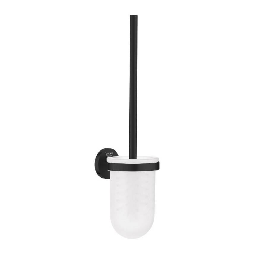 Grohe Essentials Toilet Brush Set Mat Siyah 1024682430 - 1