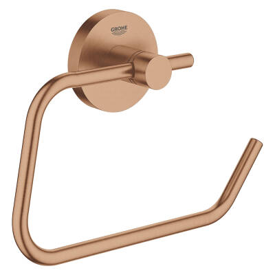 Grohe Essentials Tuvalet Kağıtlığı Fırçalı Bakır 40689DL1 - 1