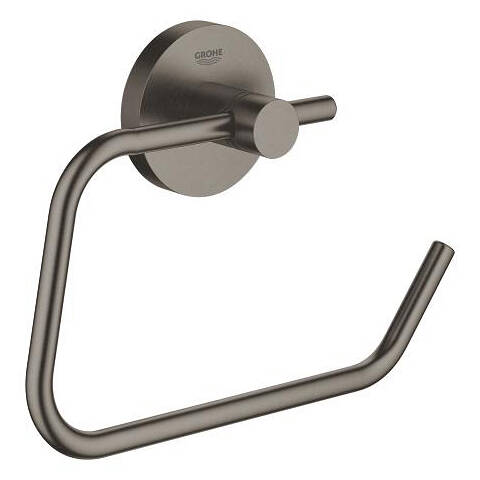 Grohe Essentials Tuvalet Kağıtlığı Fırçalı Sert Grafit 40689AL1 - 1