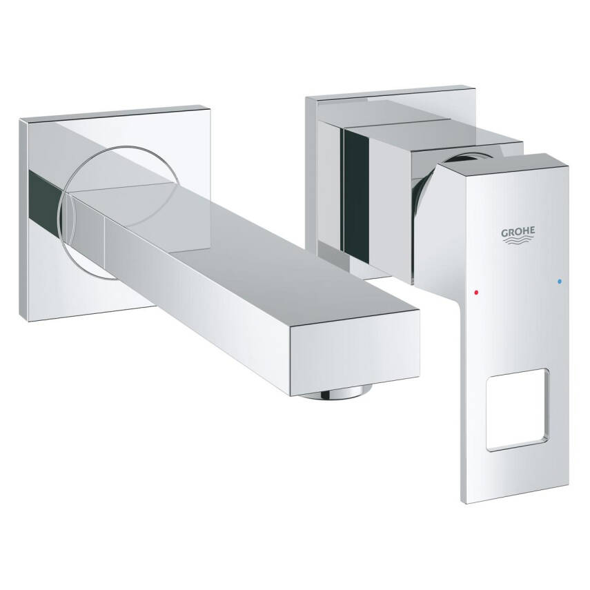 Grohe Eurocube Ankastre Lavabo Bataryası (Sıva Üstü Grubu) Krom 19895000 - 1