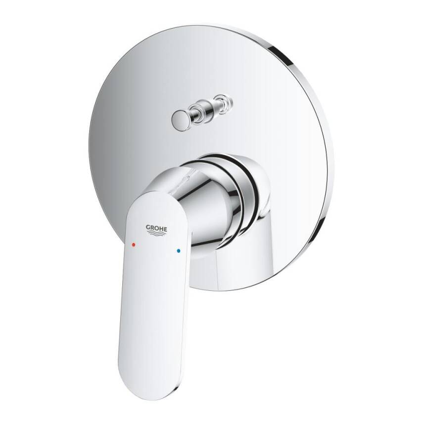 Grohe Eurosmart Cosmopolitan Ankastre Banyo / Duş Bataryası (Sıva Üstü Grubu), 2 Yollu Krom 24045000 - 3