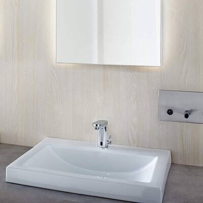 Grohe Eurosmart Cosmopolitan E Fotoselli Lavabo Bataryası (Çift Su Girişli Pilli Sıcak Soğuk Su Ayarlı) 36327001 - 2