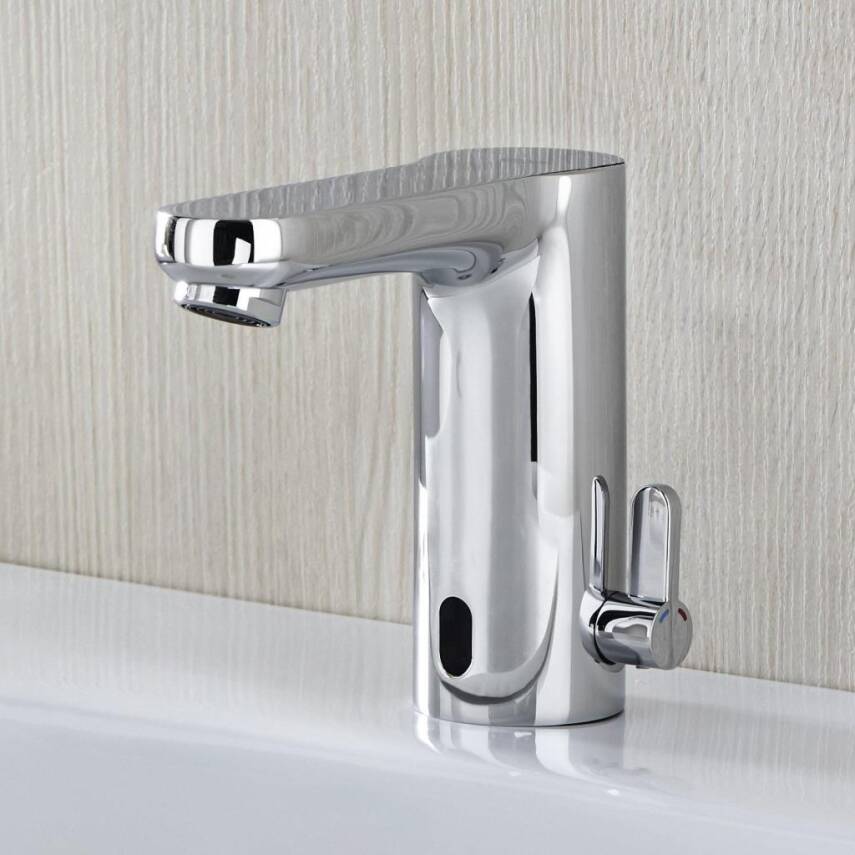 Grohe Eurosmart Cosmopolitan E Fotselli Lavabo Bataryası (Elektrikli Çift Su Girişli) 36325001 - 2