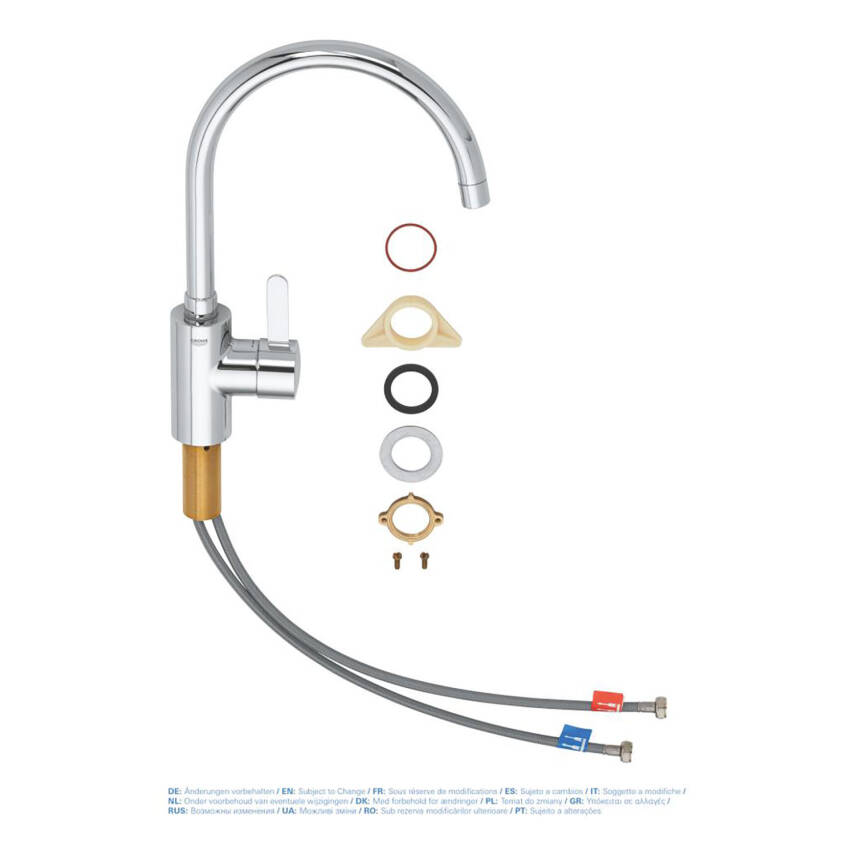 Grohe EuroSmart Cosmopolitan Eviye Bataryası 32843002 - 2
