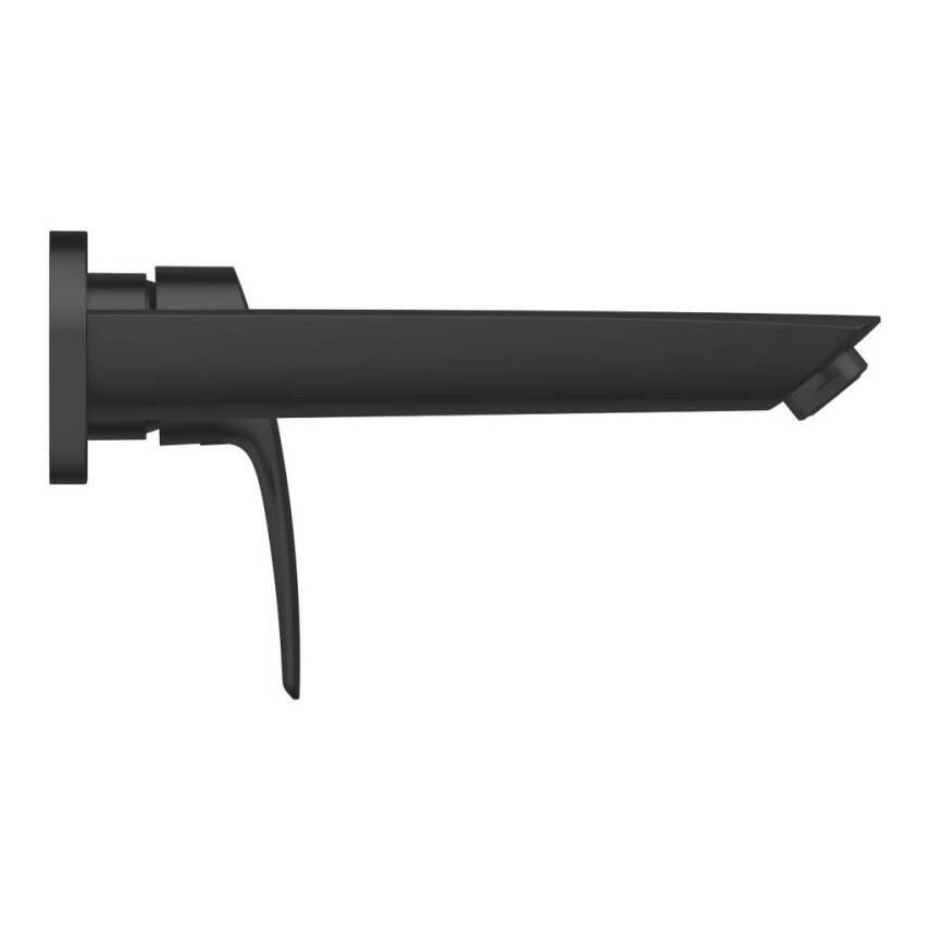 Grohe Eurosmart Duvardan Ankastre Lavabo Bataryası (Sıva Üstü Grubu) M-Boy Mat Siyah 293382433 - 2