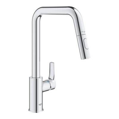Grohe Eurosmart Kuğu Borulu Eviye Bataryası Krom 30619000 - 1
