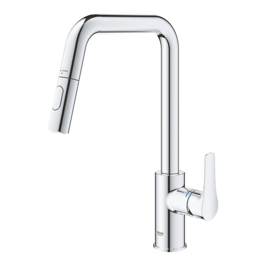 Grohe Eurosmart Kuğu Borulu Eviye Bataryası Krom 30619000 - 2