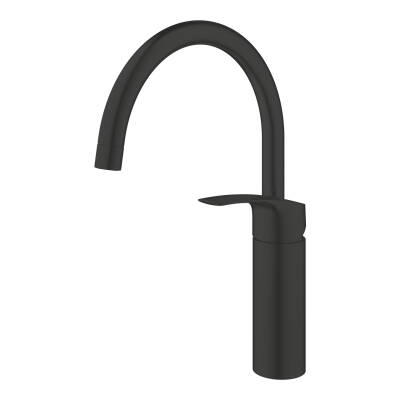 Grohe Eurosmart Kuğu Borulu Eviye Bataryası, Mat Siyah 332022433 - 3