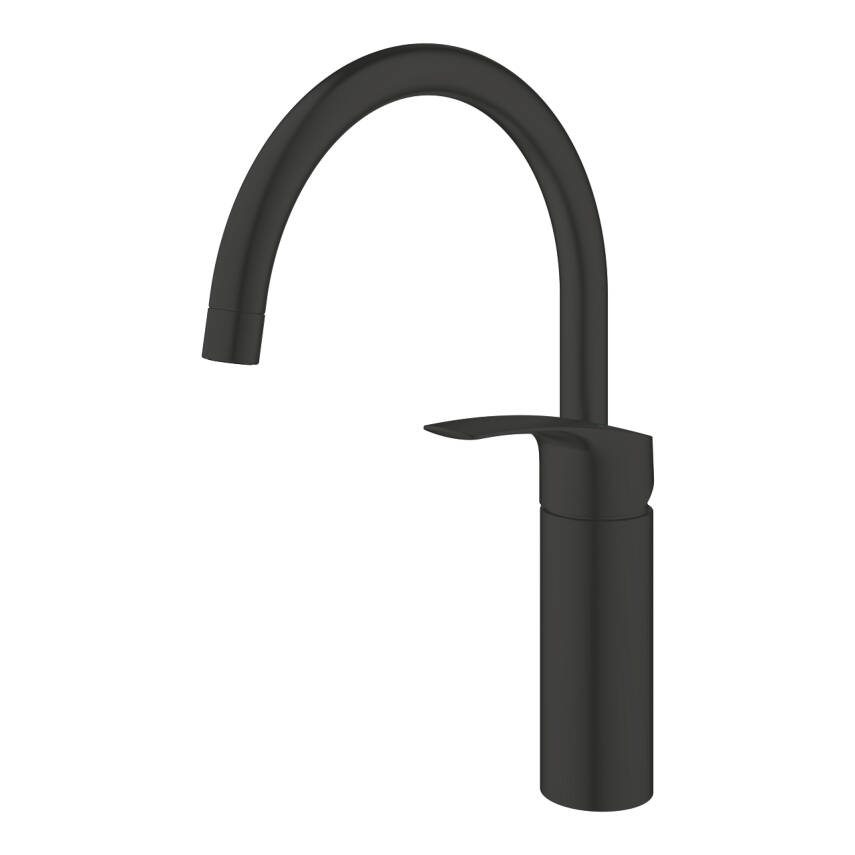 Grohe Eurosmart Kuğu Borulu Eviye Bataryası, Mat Siyah 332022433 - 3