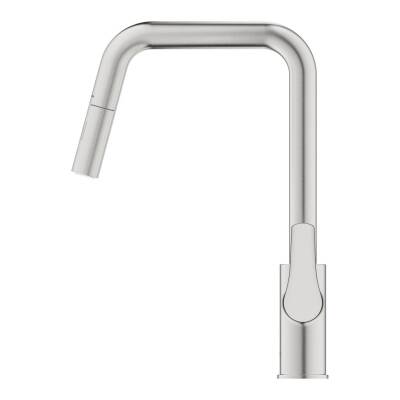 Grohe Eurosmart Kuğu Borulu Eviye Bataryası Paslanmaz Çelik 30619DC0 - 2