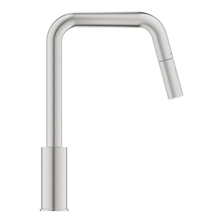 Grohe Eurosmart Kuğu Borulu Eviye Bataryası Paslanmaz Çelik 30619DC0 - 3
