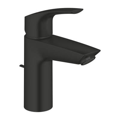 Grohe Eurosmart Lavabo Bataryası (Sifon Kumandalı) Mat Siyah 332652433 