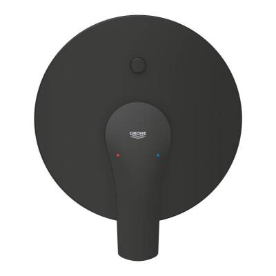 Grohe Eurosmart Ankastre Banyo/Duş Bataryası (Sıva Üstü Grubu), Mat Siyah 194502433 - 2