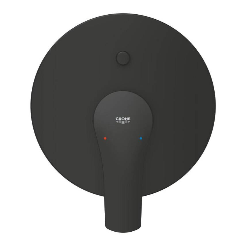 Grohe Eurosmart Ankastre Banyo/Duş Bataryası (Sıva Üstü Grubu), Mat Siyah 194502433 - 2