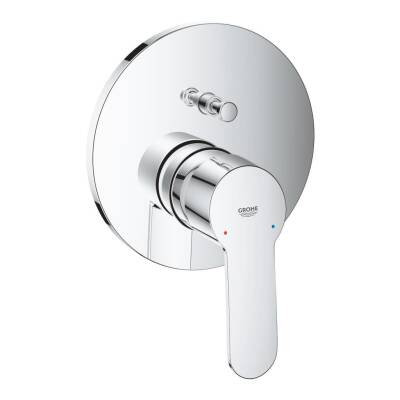 Grohe Eurostyle Cosmopolitan Ankastre Banyo Duş Bataryası (Sıva Üstü Grubu), 2 Yollu Krom 24052002 - 1