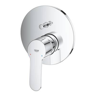 Grohe Eurostyle Cosmopolitan Ankastre Banyo Duş Bataryası (Sıva Üstü Grubu), 2 Yollu Krom 24052002 - 3