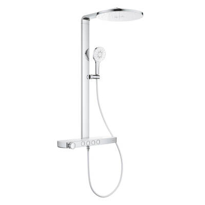 Grohe Rainshower Aqua Pure SmartControl Duş Sistemi, Duvara Monte, Termostatik Bataryalı Duş Kolonu Krom 1009640000 - 2