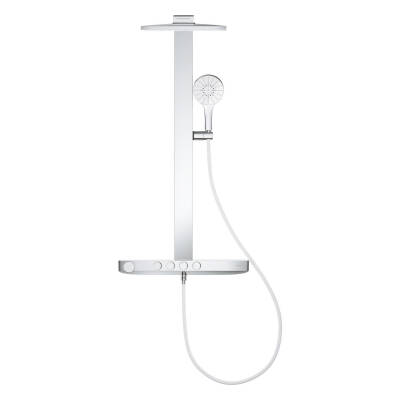 Grohe Rainshower Aqua Pure SmartControl Duş Sistemi, Duvara Monte, Termostatik Bataryalı Duş Kolonu Krom 1009640000 - 3