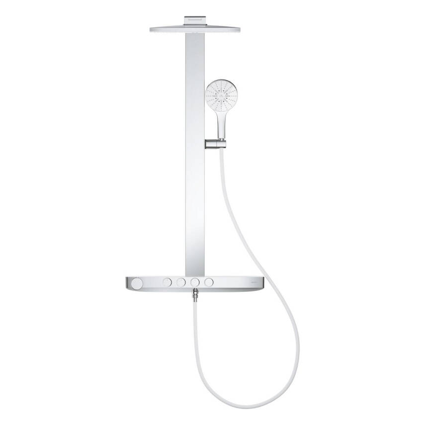 Grohe Rainshower Aqua Pure SmartControl Duş Sistemi, Duvara Monte, Termostatik Bataryalı Duş Kolonu Krom 1009640000 - 3