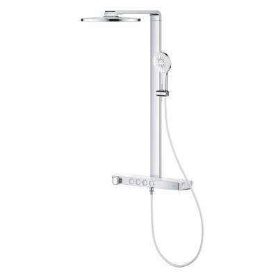 Grohe Rainshower Aqua Pure SmartControl Duş Sistemi, Duvara Monte, Termostatik Bataryalı Duş Kolonu Krom 1009640000 - 4