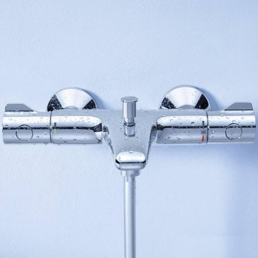 GROHE G800 Termostatik Banyo Bataryası Krom 34576000 - 2