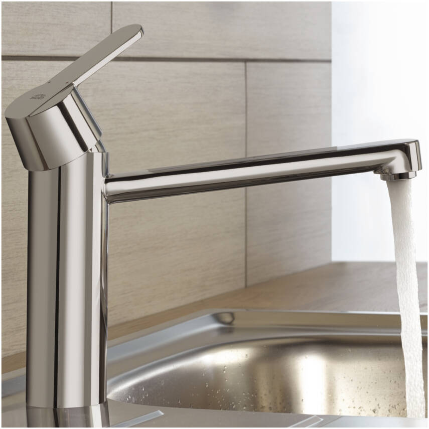 Grohe Get Tek Kumandalı Eviye Bataryası Krom 30196000 - 2