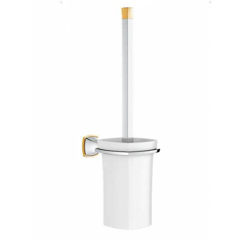 Grohe Grandera Tuvalet Fırçası Seti Krom-Altın 40632IG0 - 1
