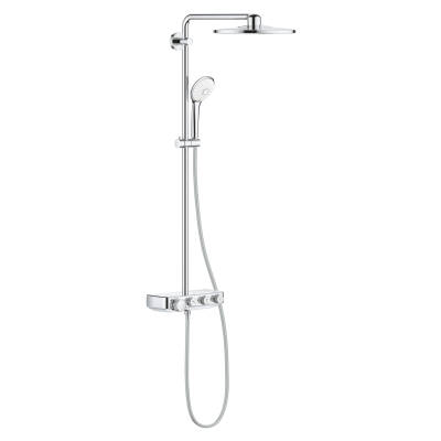 Grohe Grohe Euphoria SmartControl System 310 Duo Duvara Monte Termostatik Bataryalı Duş Sistemi Krom 26507000 - 1
