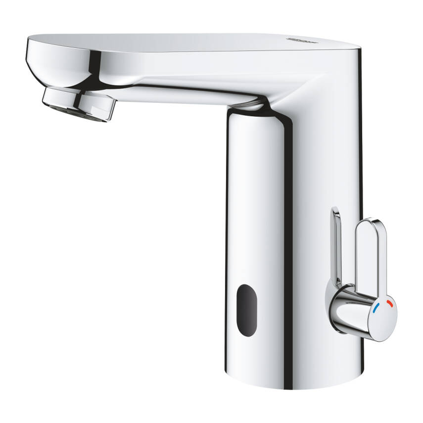 Grohe Grohe Get E Fotoselli Lavabo Bataryası (Pilli, Çift Su Girişli) Krom 36366002 - 4